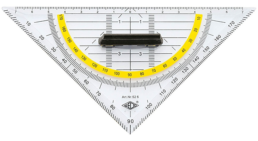 WEDO Geometrie-Dreieck 16,0 cm