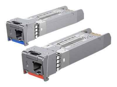Ubiquiti U Fiber, Single-Mode Module, 10G, BiDi, 2-Pack