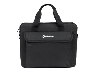 MANHATTAN Notebook Tasche London Top Load geeignet fuer die meisten Notebooks bis zu 31,75cm 12,5Zoll schwarz