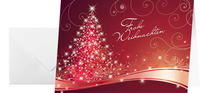 SIGEL Weihnachtskarten Christmas Swing DS019 DIN A6, 25 St