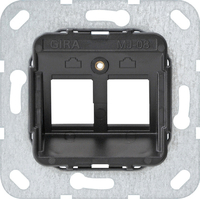 Gira Tragring 560800 Modular Jack 8 2fach Gira Tragring 560800 Modular Jack 8 2fach