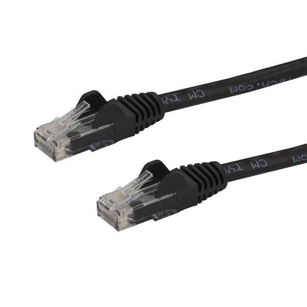 StarTech.com Cat6 Snagless UTP Netzwerkkabel 15m Schwarz
