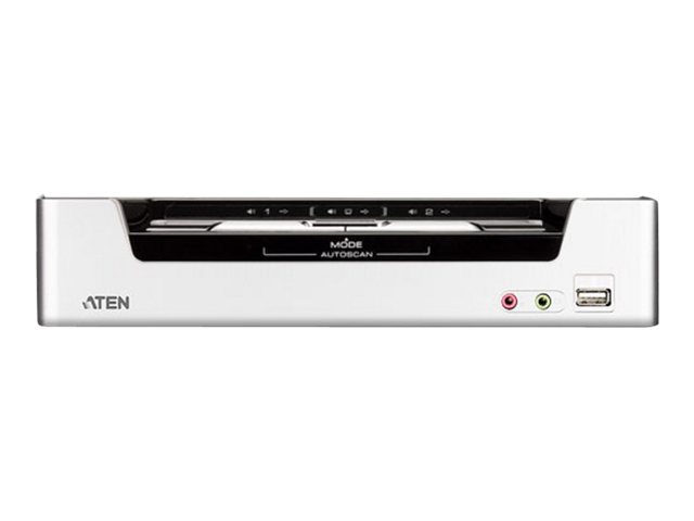 ATEN CubiQ CS1792 - KVM-/Audio-Switch - 2 x KVM/Audio