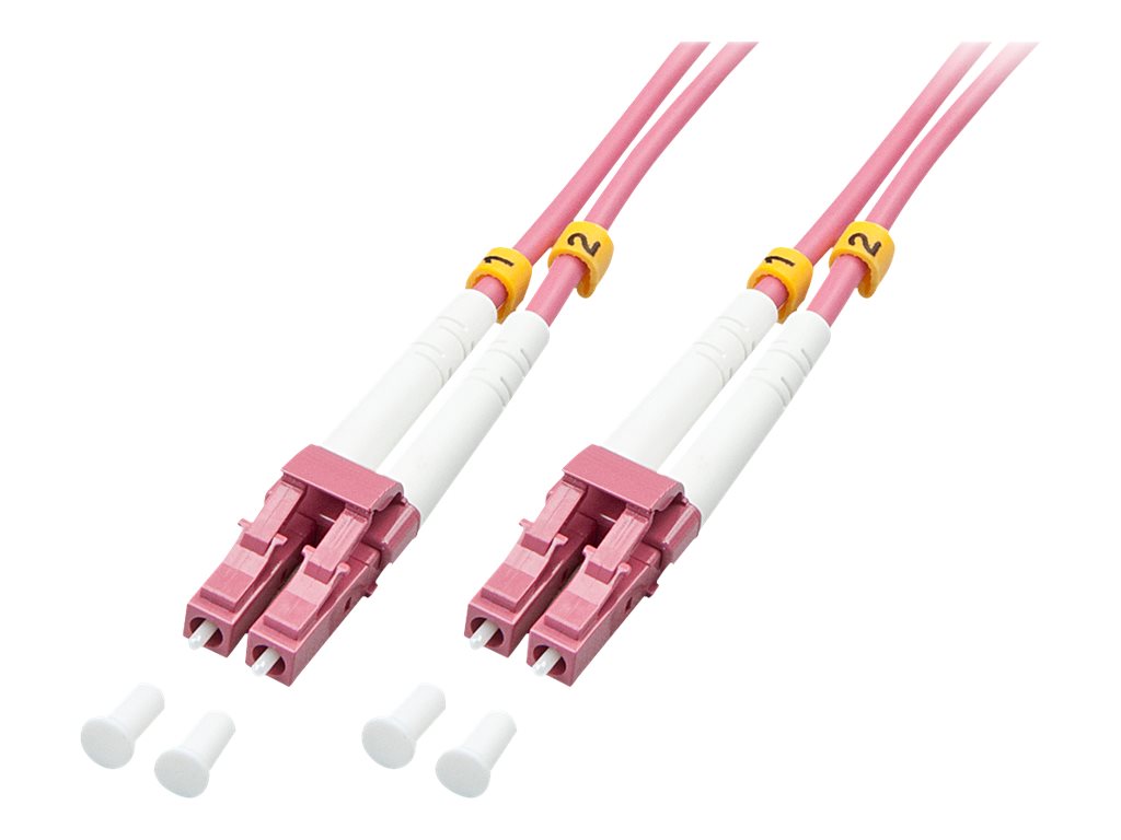 LINDY LWL-Duplexkabel LC/LC OM4 15m 50/125, Multimode LINDY LWL-Duplexkabel LC/LC OM4 15m 50/125, Multimode