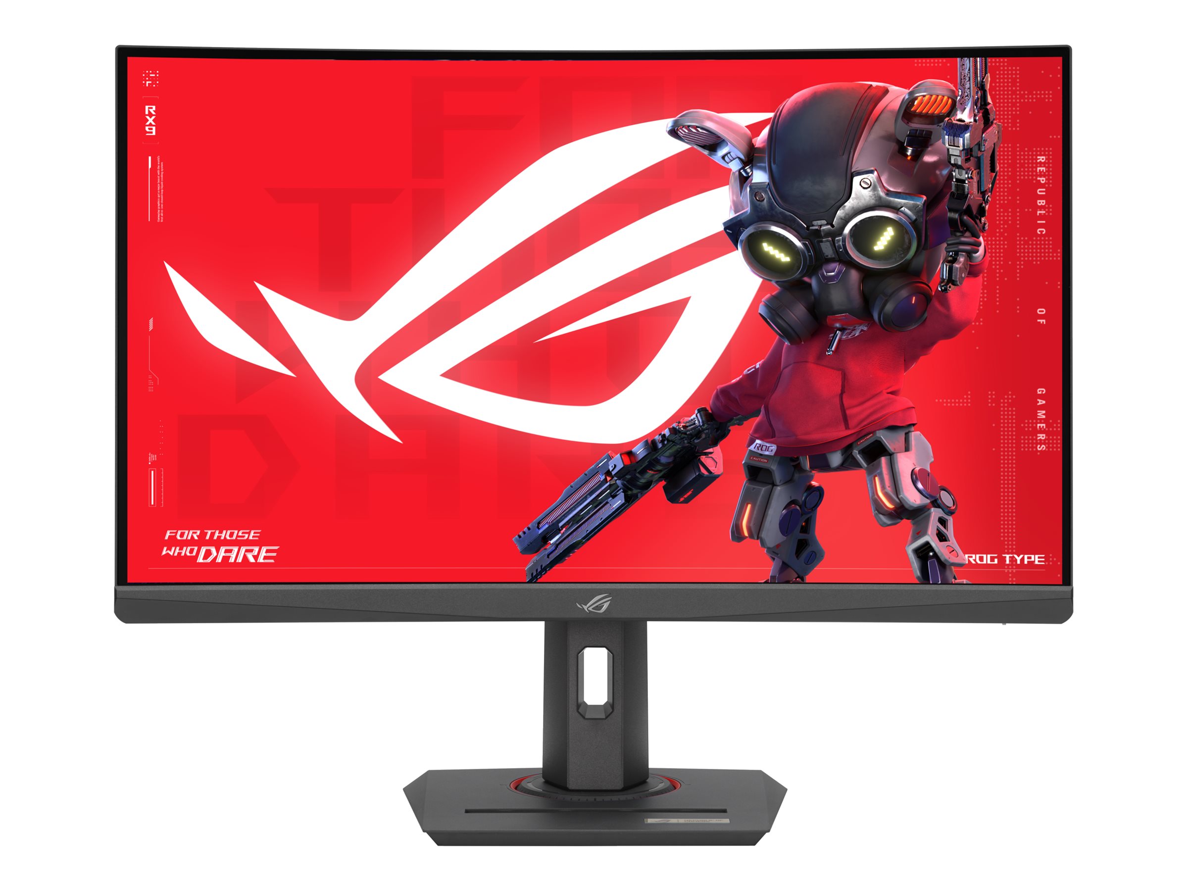ASUS ROG Strix XG27WCS 68,58cm 27Zoll Fast VA WLED Curved 1500R QHD 16:9 180Hz 400cd/m2 1ms HDMI DP USB-C Black
