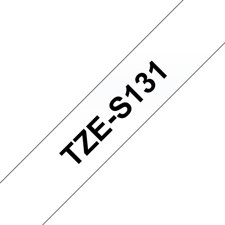 TZES131 BROTHER PT Schriftband 12mm klar