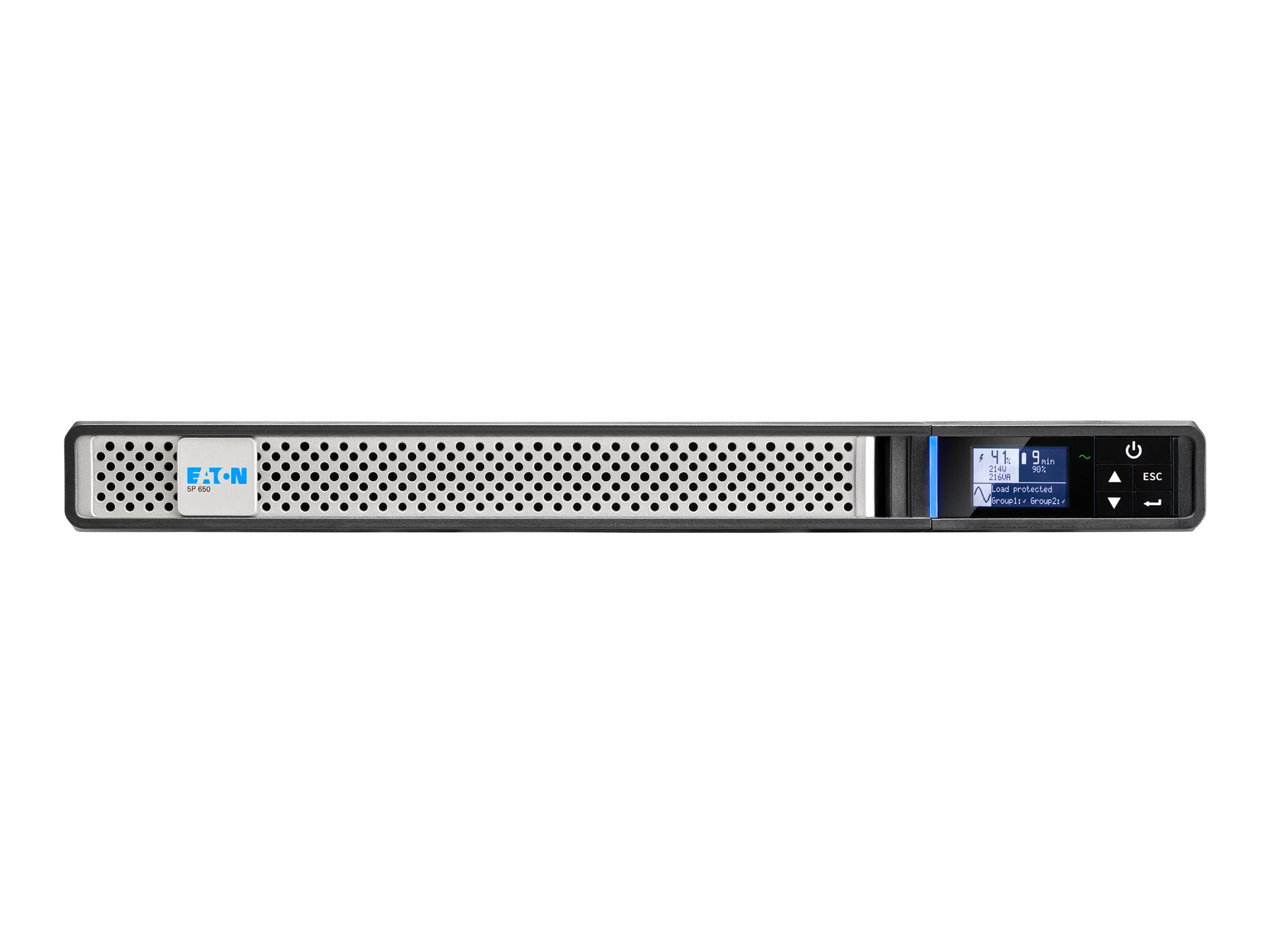 EATON UPS 5P 650VA Gen2 Rack 1U 1phase Netpack line-interactive EATON UPS 5P 650VA Gen2 Rack 1U 1phase Netpack line-interactive