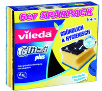vileda Glitzi plus Topfreiniger, 6 St.