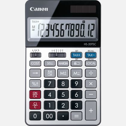 Canon HS20TSC Tischrechner silberschwarz