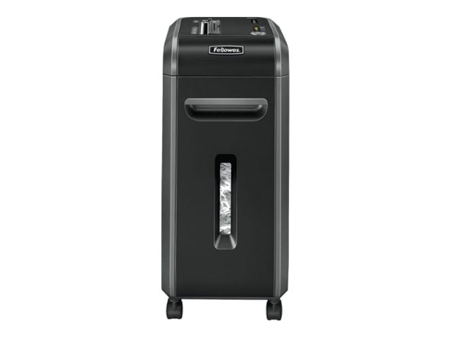 Fellowes Powershred 99Ci Aktenvernichter mit Partikelschnitt P4, 4 x 38 mm, bis 18 Blatt, schwarz