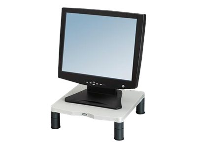 Fellowes MonitorstÃ¤nder weiÃ, silber