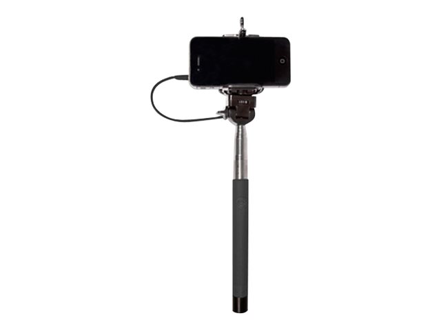 ThumbsUp! Selfiestick 1m Teleskopstange         schwarz