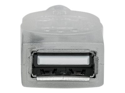 MANHATTAN Hi-Speed USB 2.0 Verlängerungskabel USB 2.0 Typ A Stecker - Typ A Buchse 480 Mbps 1,8m Silber
