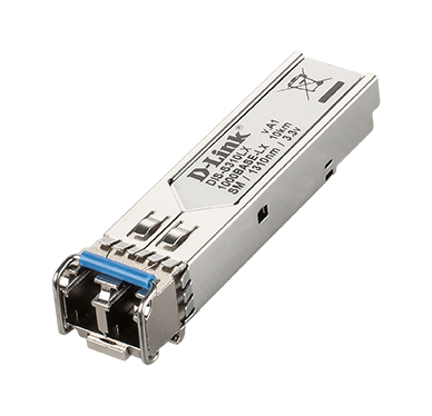 DLINK DISS310LX 1 Port MiniGBIC SFP to 1000BaseLX SingleMode 10km Fibre Transceiver
