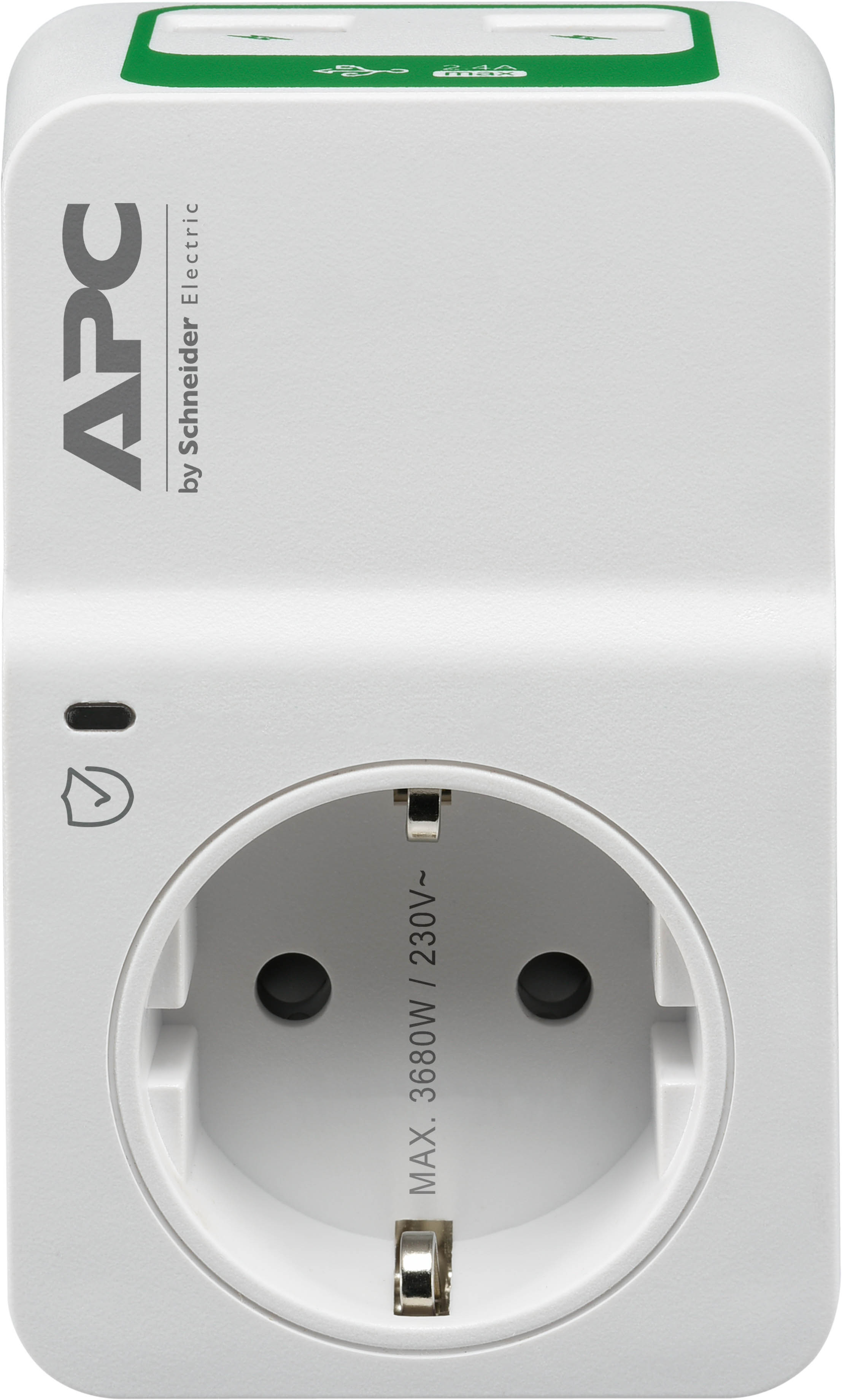 APC Essential Surgearrest PM1WU2 Surge protector AC 230V output connectors 1 Germany white