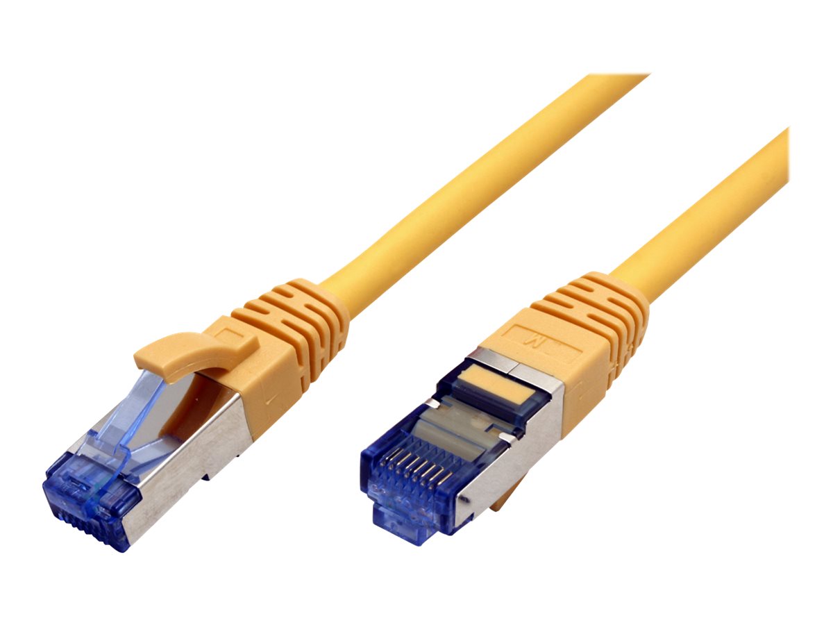 VALUE Patchkabel Kat.6A Class EA S/FTP PiMF LSOH gelb 2m