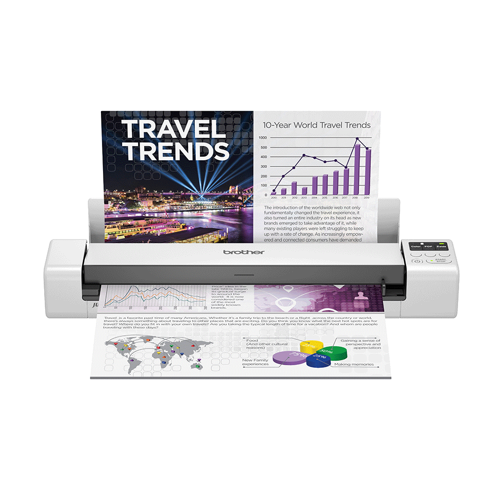 brother DS940DW Mobiler Scanner