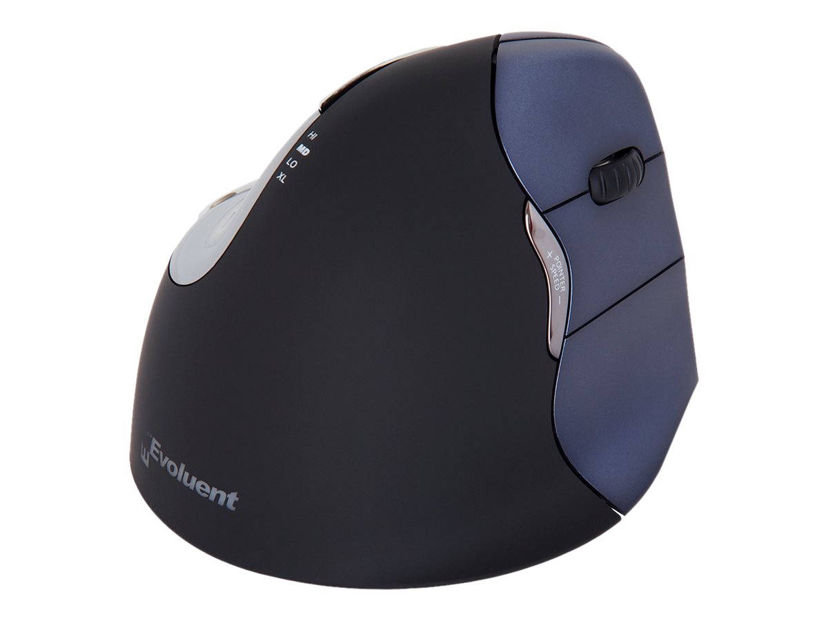 Evoluent VM4RW, Ergonomische vertikale USB-Maus, Rechtshaender, kabellos Evoluent VM4RW, Ergonomische vertikale USB-Maus, Rechtshaender, kabellos