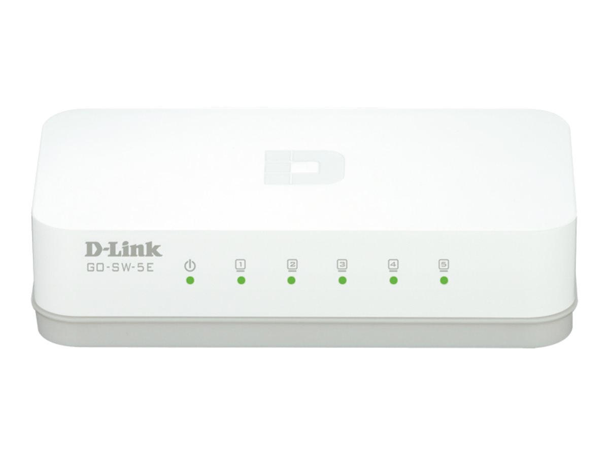 D-LINK GO-SW-5E 5?Port Fast Ethernet Easy Desktop Switch