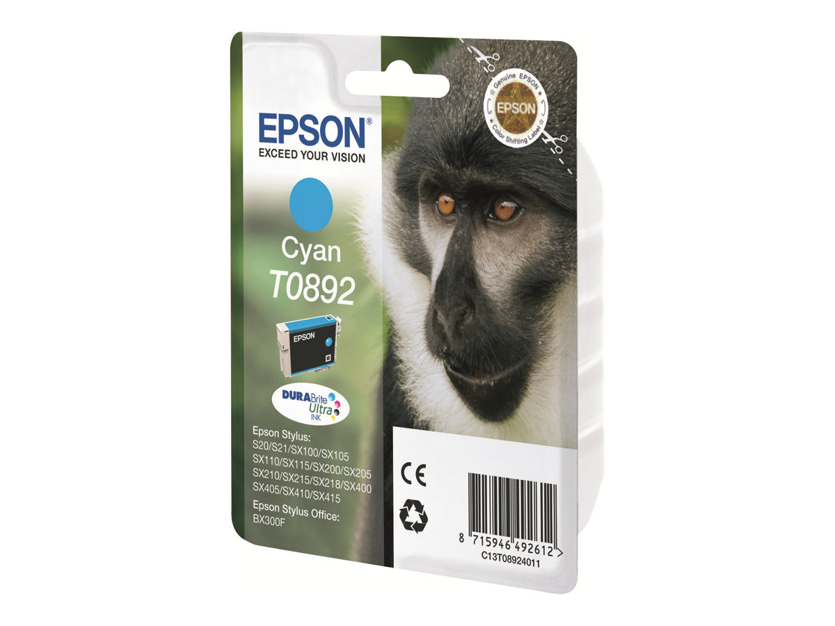 C13T08924011 EPSON BX Tinte cyan 170 C13T08924011 EPSON BX Tinte cyan 170