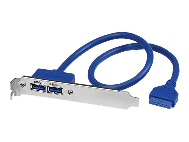 StarTech USB-Slotblech-Adapter - 2x USB 3.0 Type A