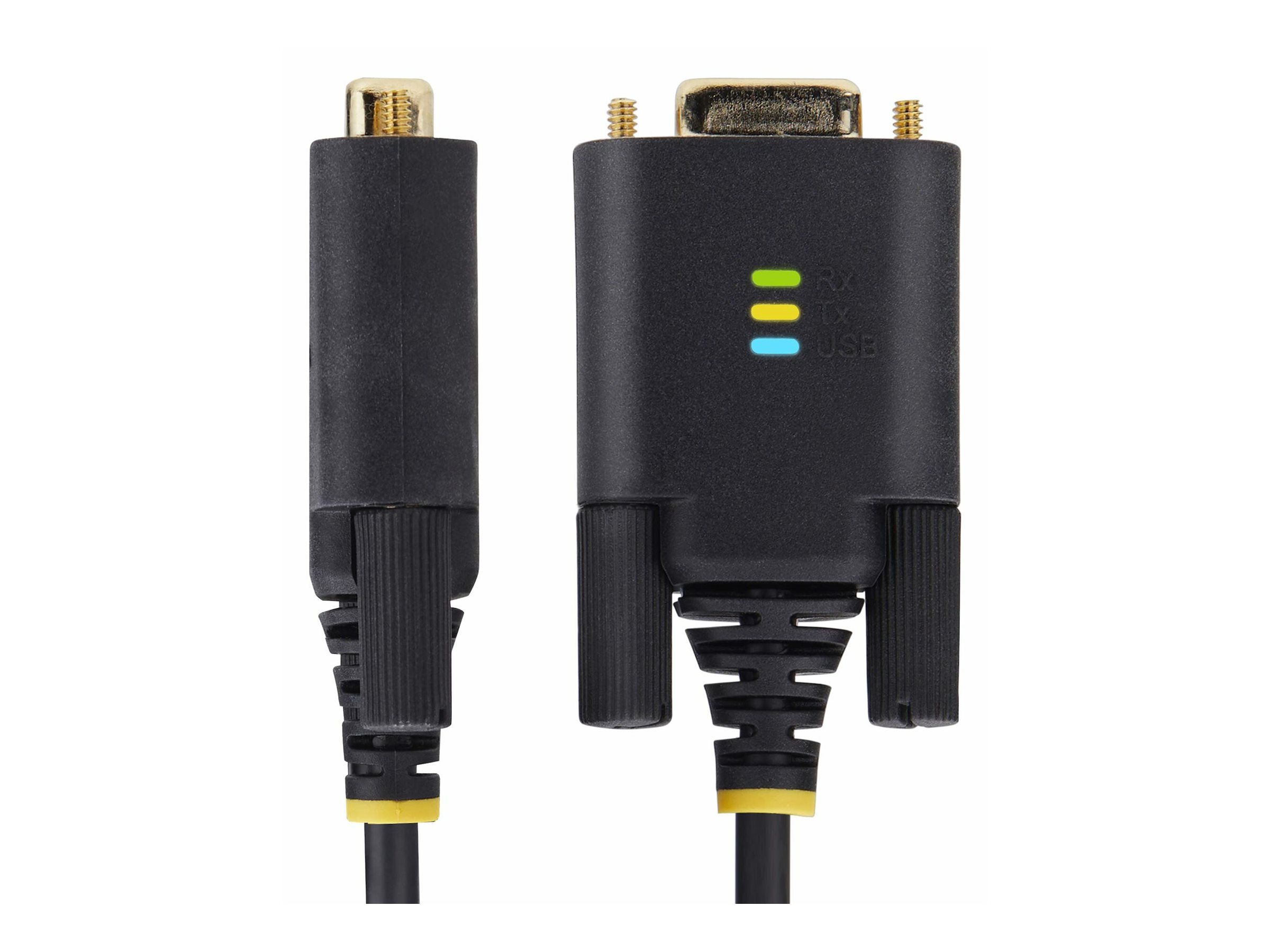 STARTECH.COM 2m USB auf Seriell Adapter COM-Retention FTDI USB-A zu DB9 Kabel USB RS232 Wechselbare Schrauben/Muttern