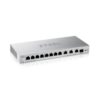 ZYXEL XGS1250-12 v2 12-Port Gigabit webmanaged Desktop Switch with 8 port 1G + 3-Port MultiGig 1/2.5/5/10G + 1-Port SFP+