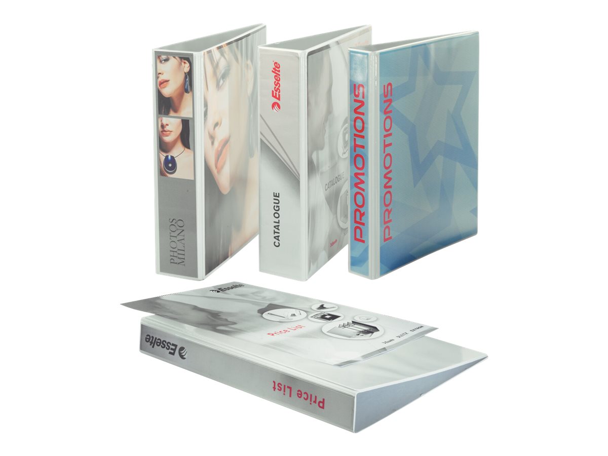 6 LEITZ Praesentationsringbuecher 4-Ringe weiss 5,0 cm DIN A4 6 LEITZ Praesentationsringbuecher 4-Ringe weiss 5,0 cm DIN A4