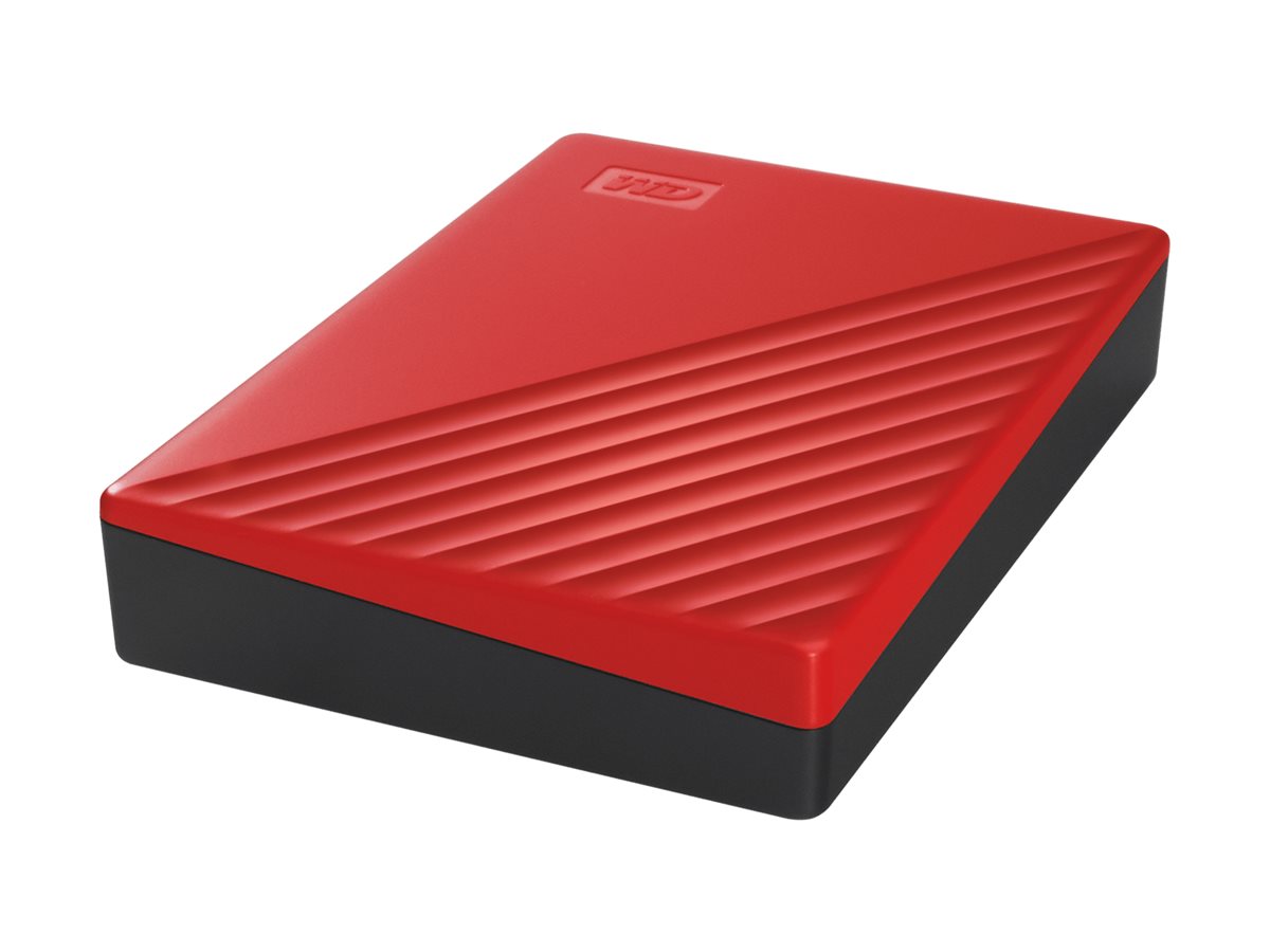 WD My Passport 6TB portable HDD USB30 USB20 compatible Red Retail