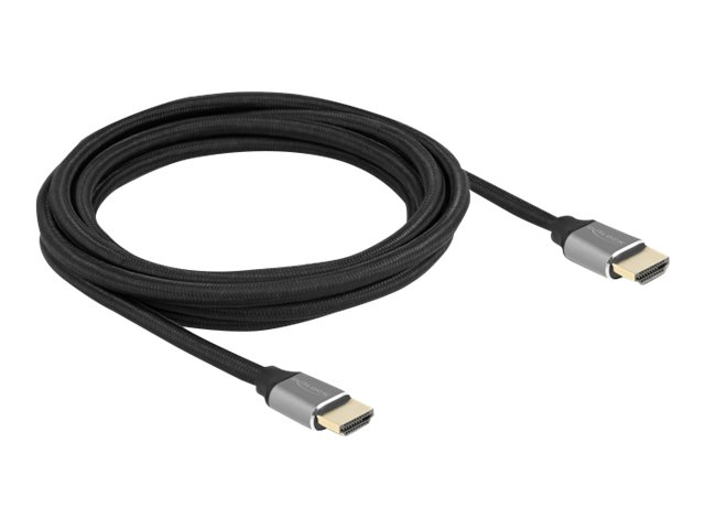 Delock Ultra High Speed HDMI Kabel 48 Gbps 8K 60 Hz grau 3 m zertifiziert Delock Ultra High Speed HDMI Kabel 48 Gbps 8K 60 Hz grau 3 m zertifiziert