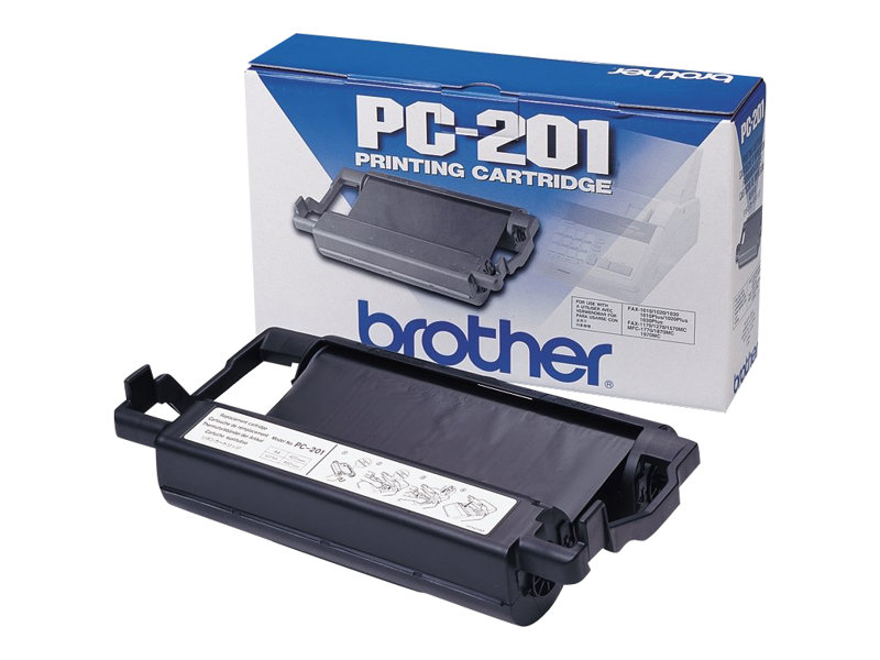 brother PC-201 schwarz Thermo-Druckfolie, 1 Rolle