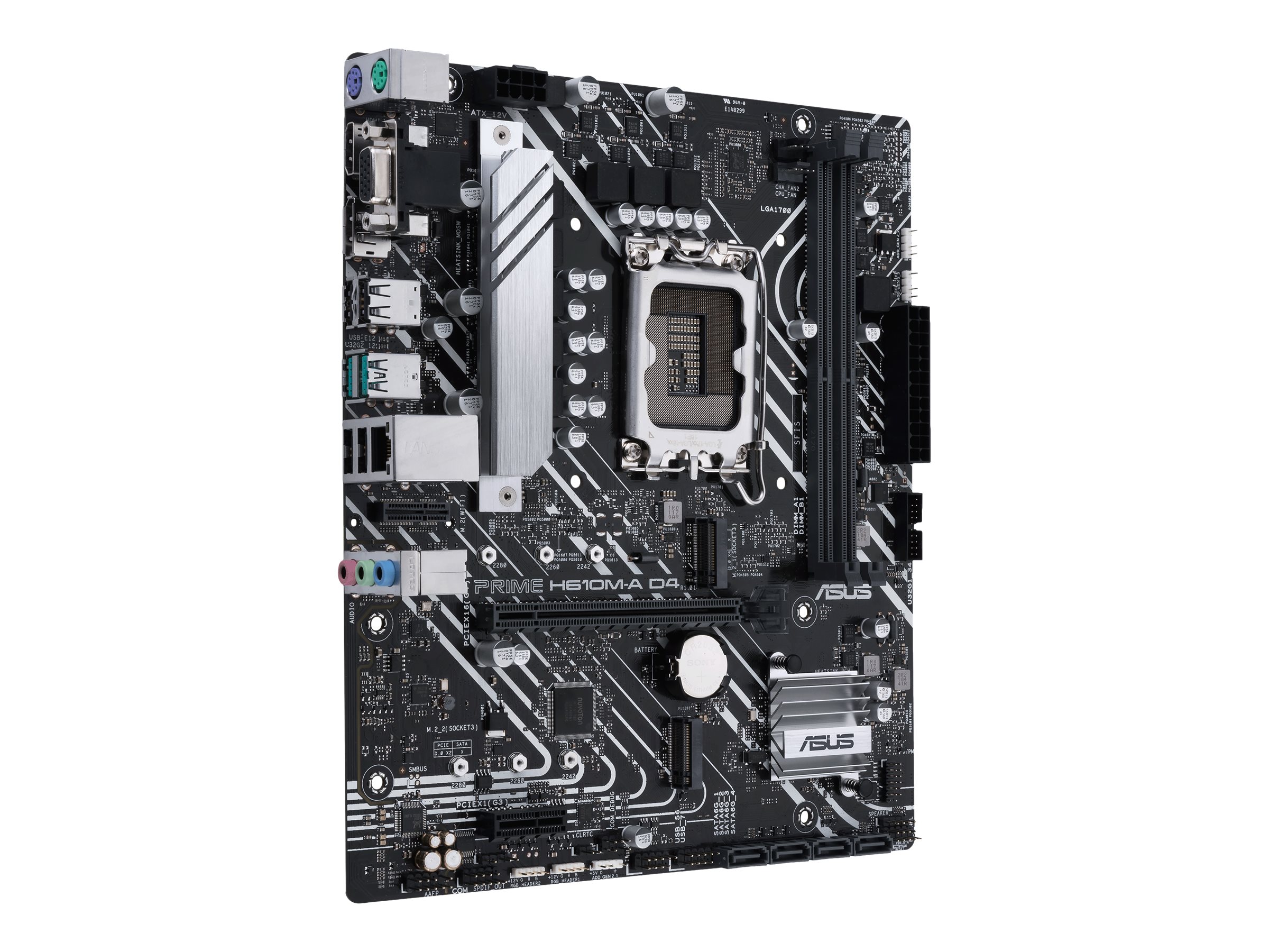 ASUS PRIME H610MA D4CSM LGA1700 2xDDR4 2xM2 4xSATA