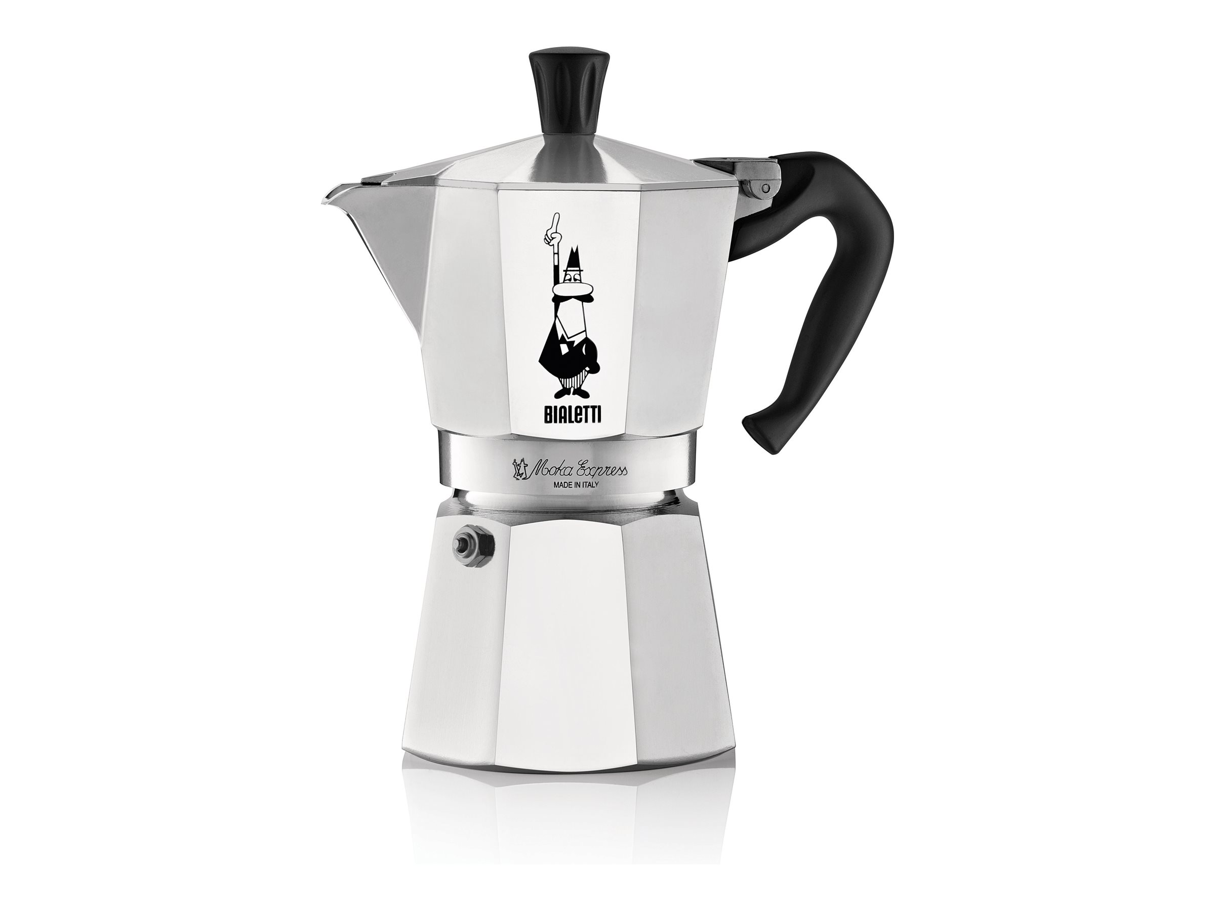 Bialetti Moka Express, Espressokocher fuer 6 Tassen