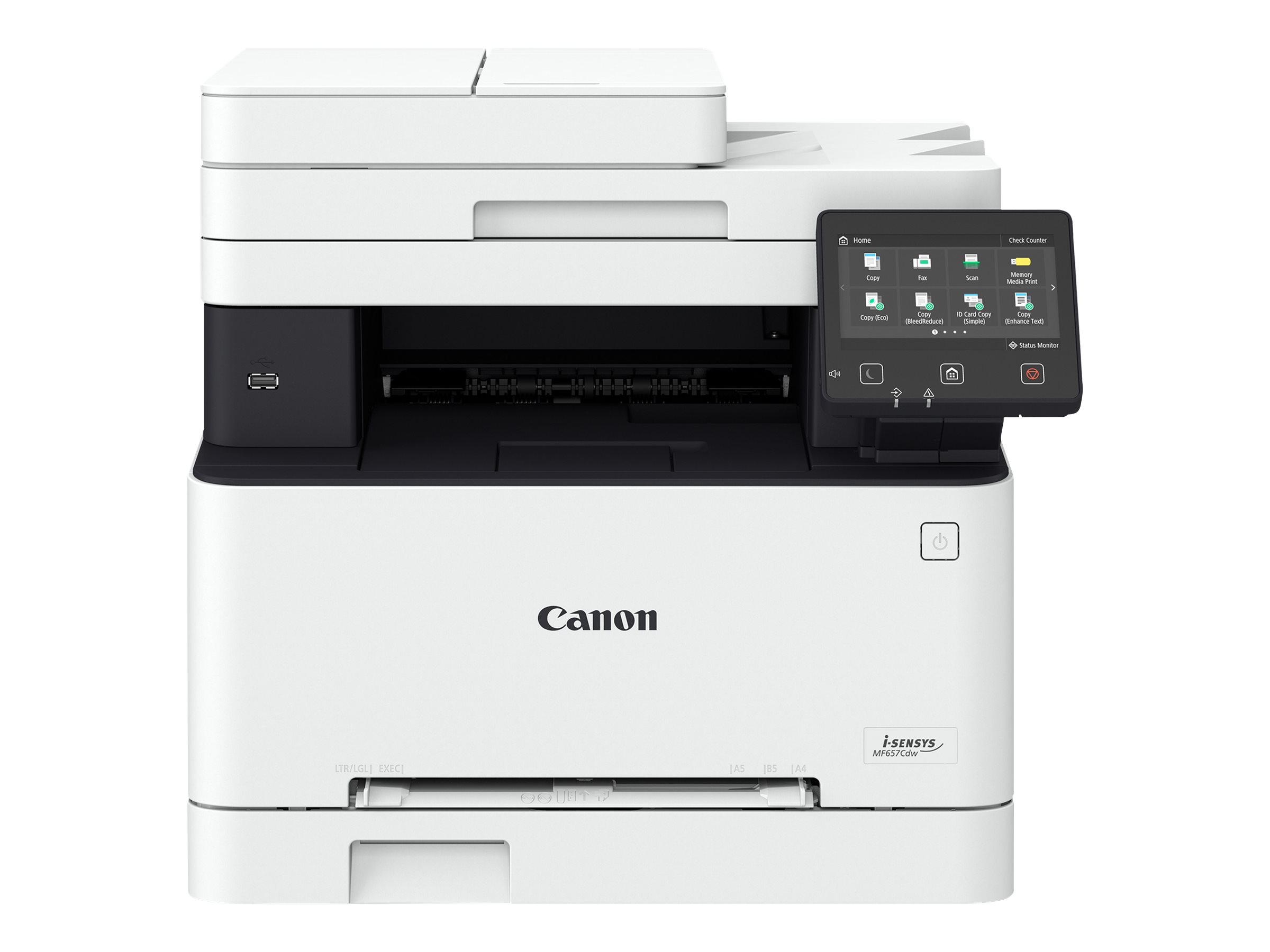 Canon i-SENSYS MF657Cdw 4 in 1 Farblaser-Multifunktionsdrucker grau Canon i-SENSYS MF657Cdw 4 in 1 Farblaser-Multifunktionsdrucker grau