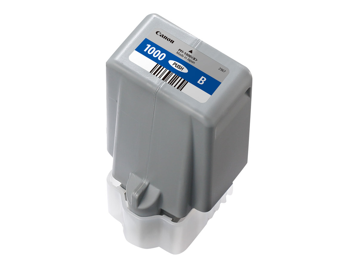 0555C001 CANON PFI1000B IPF Tinte blue 0555C001 CANON PFI1000B IPF Tinte blue