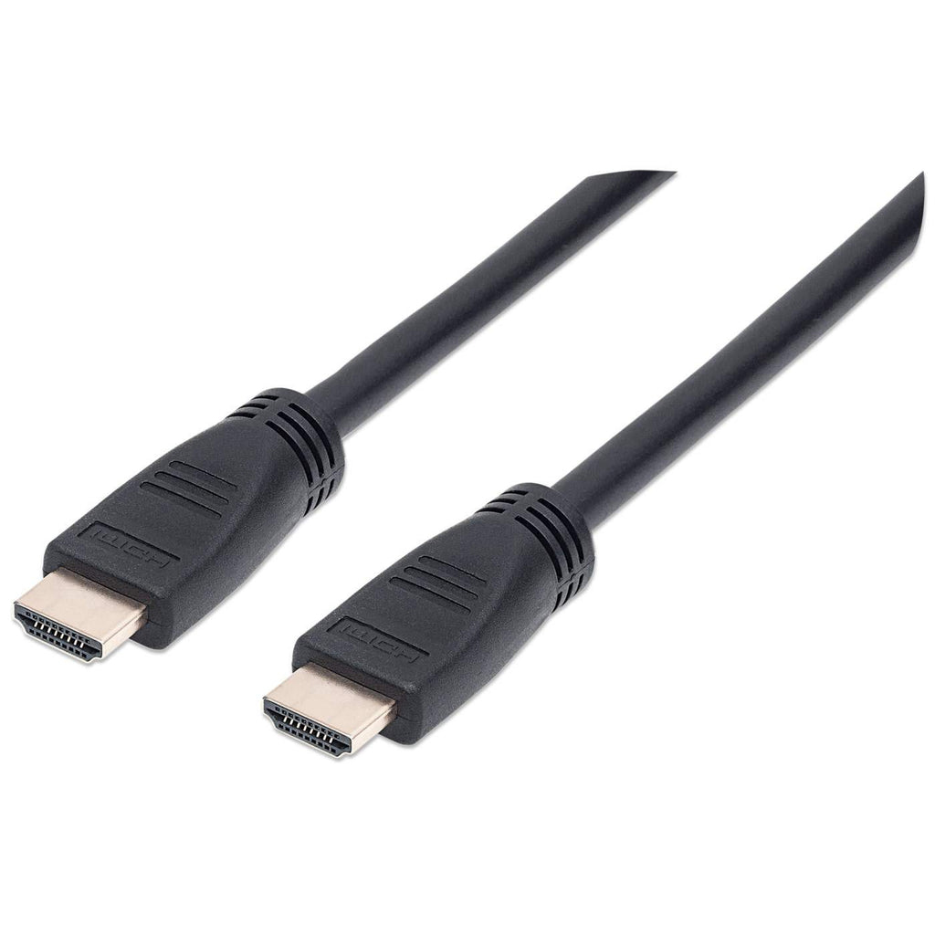 MANHATTAN HDMIKabel mit EthernetKanal CL3zertifiziert zur Wandinstallation HEC ARC 3D 4K60Hz SteckerStecker geschirmt schwarz 8m