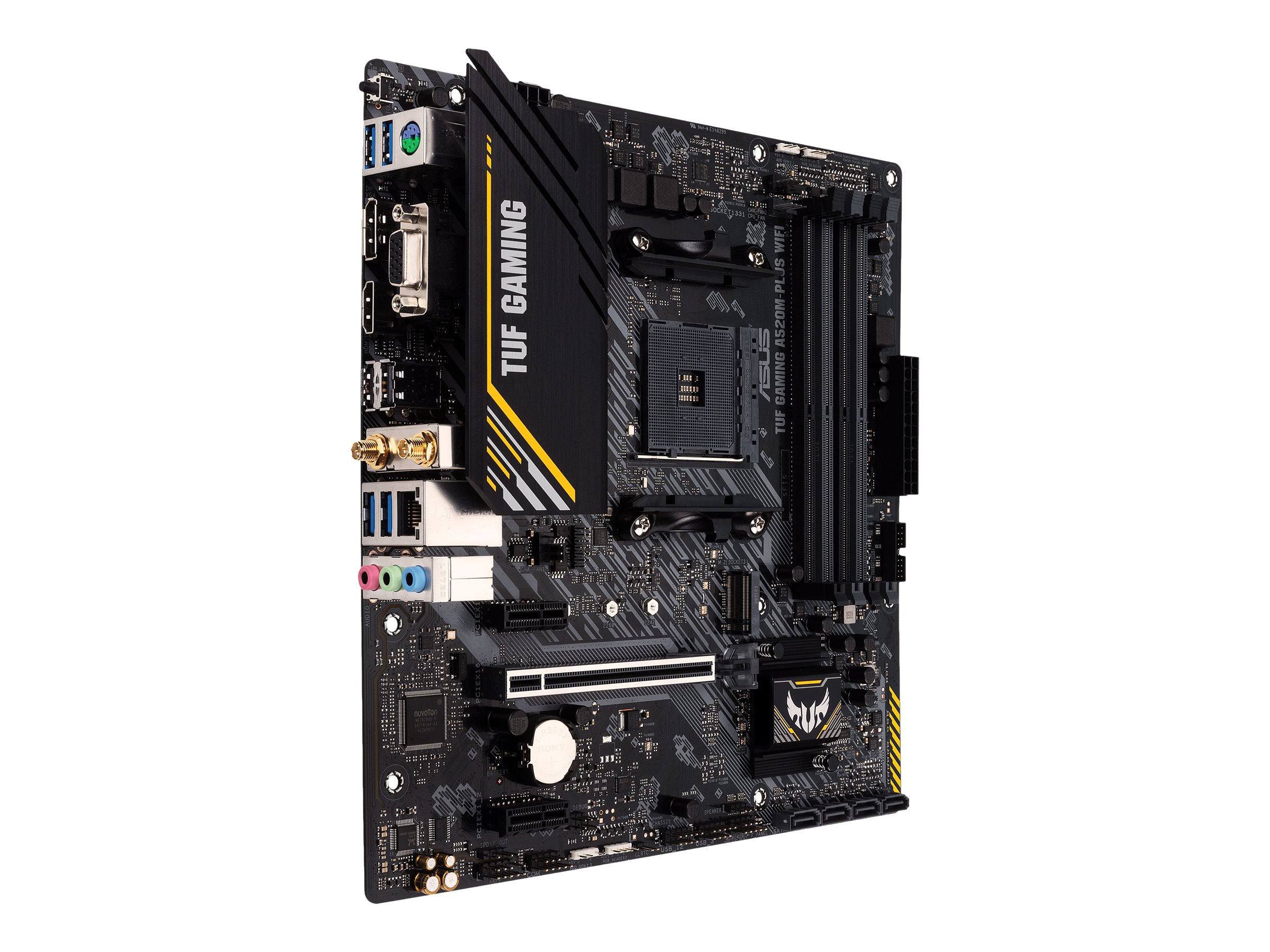 ASUS TUF GAMING A520M-PLUS WIFI AMD A520 microATX 4DDR4