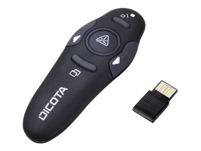 DICOTA Pin Point Wireless Presenter. Plug and Play