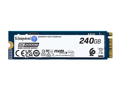 KINGSTON 240GB DC2000B PCIe 40 M2 2280 Enterprise SSD
