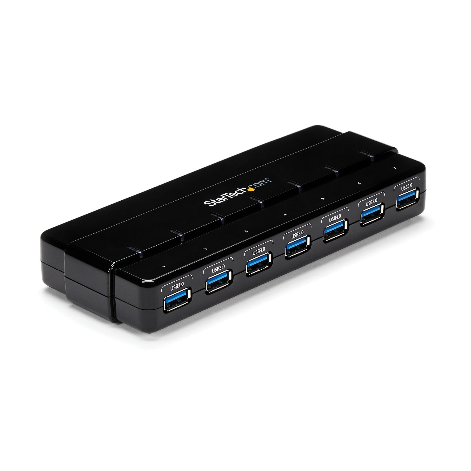 STARTECHCOM ST7300USB3B 7 port USB 30 hub black