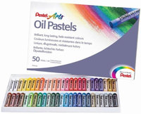 Pentel Oil Pastels farbsortiert 50 Stück