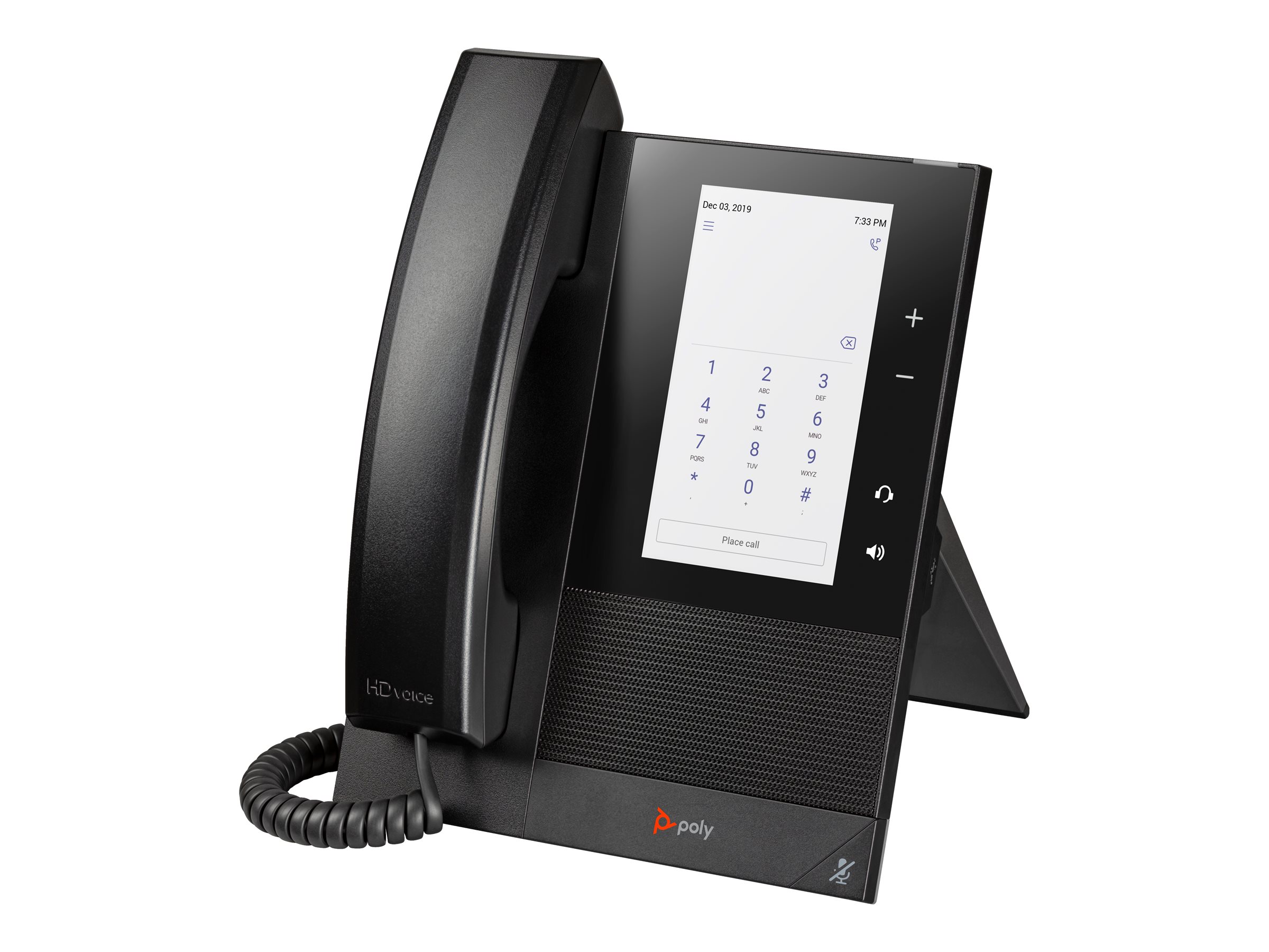 HP Poly CCX 400 Business Media Phone for Microsoft Teams and PoE-enabled No localization HP Poly CCX 400 Business Media Phone for Microsoft Teams and PoE-enabled No localization
