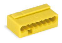 Wago Verbindungsdosenklemme 8polig Micro 0,6-0,8qmm gelb Wago Verbindungsdosenklemme 8polig Micro 0,6-0,8qmm gelb