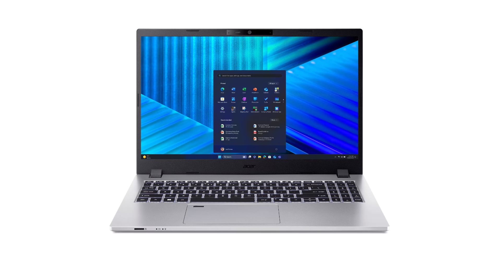 acer TravelMate P2 TMP21575G2TCO54C5 Laptop 39,6 cm 15,6 Zoll, 16 GB RAM, 512 GB SSD, Intel Core Ultra 5 125H