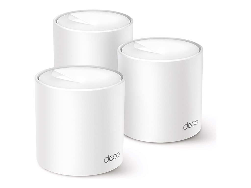 Deco X10(3-pack) AX1500 Whole Home Mesh Wi-Fi 6 System