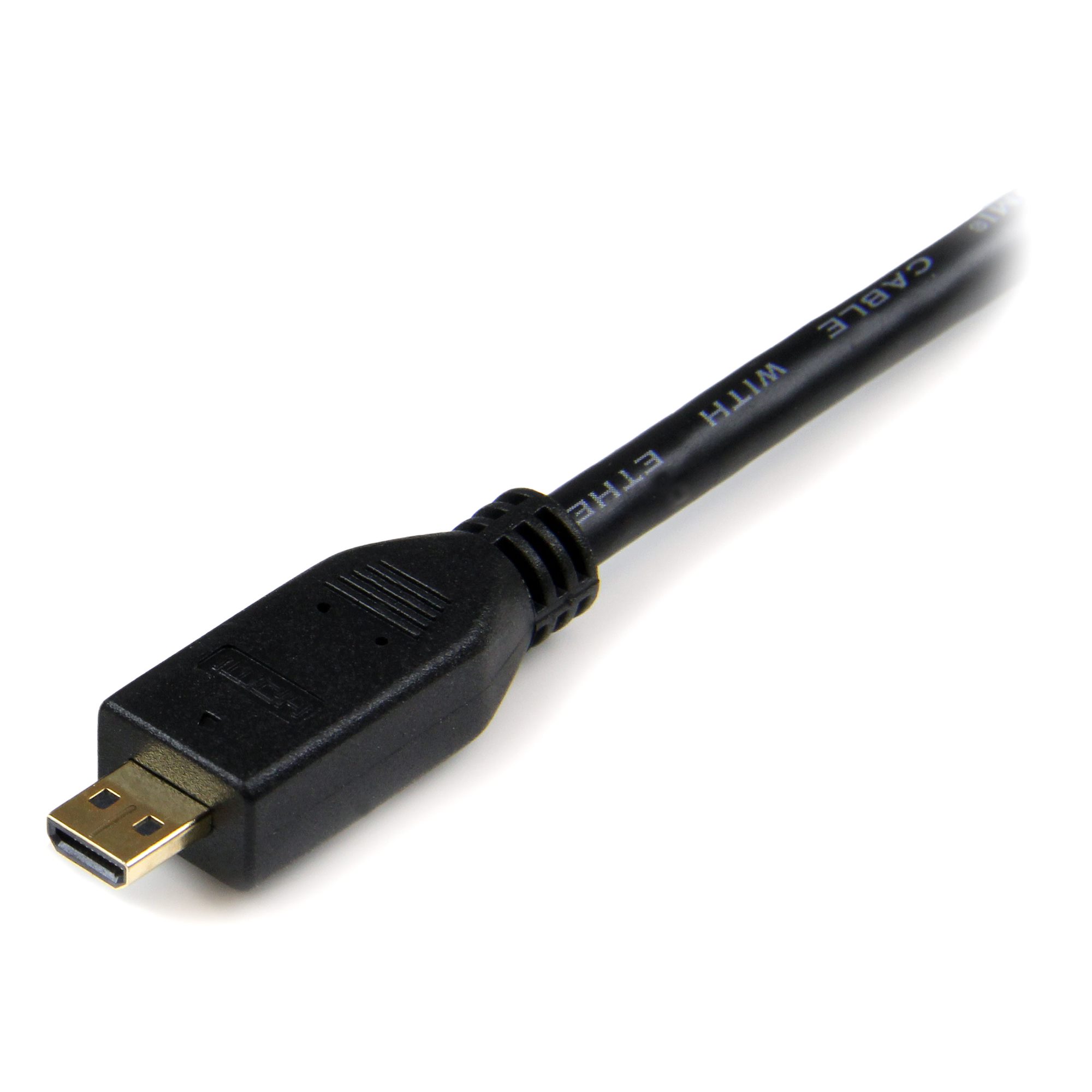 STARTECHCOM 1 m High Speed HDMIKabel mit Ethernet HDMI auf HDMI Micro SteckerStecker