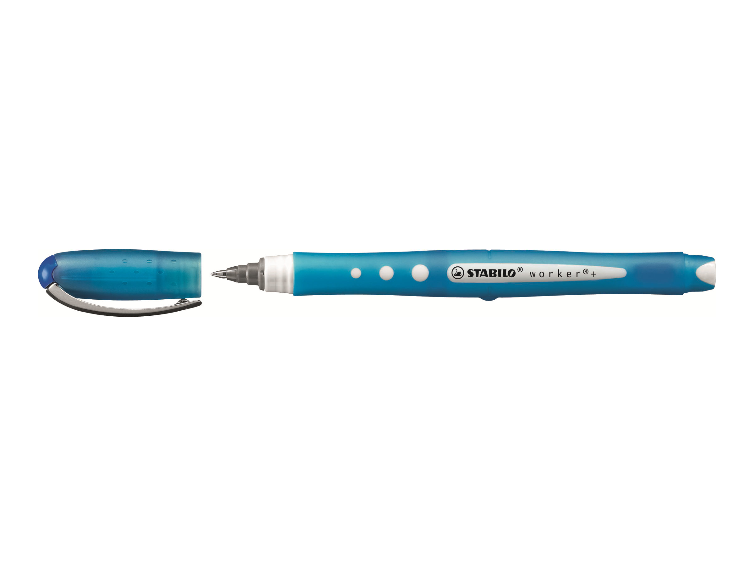 STABILO worker colorful Tintenroller 0,5 mm, Schreibfarbe: blau, 1 St.
