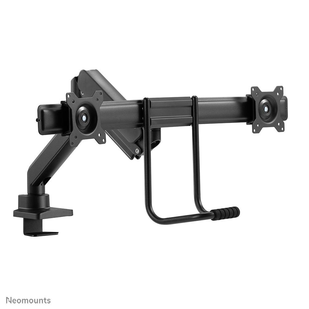 NEOMOUNTS Next Core Desk Mount 2 screens topfix clampgrommet