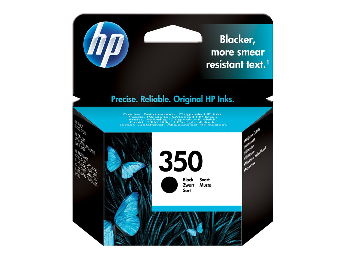 HP 350 original Ink cartridge CB335EE UUS black low capacity 4.5ml 200 pages 1-pack HP 350 original Ink cartridge CB335EE UUS black low capacity 4.5ml 200 pages 1-pack