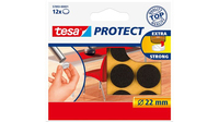 tesa Protect® Filzgleiter Kunststoff à 2,2 cm, 12 Set tesa Protect® Filzgleiter Kunststoff à 2,2 cm, 12 Set